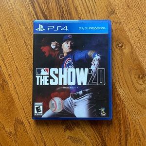 The Show 20 baseball game for PS4